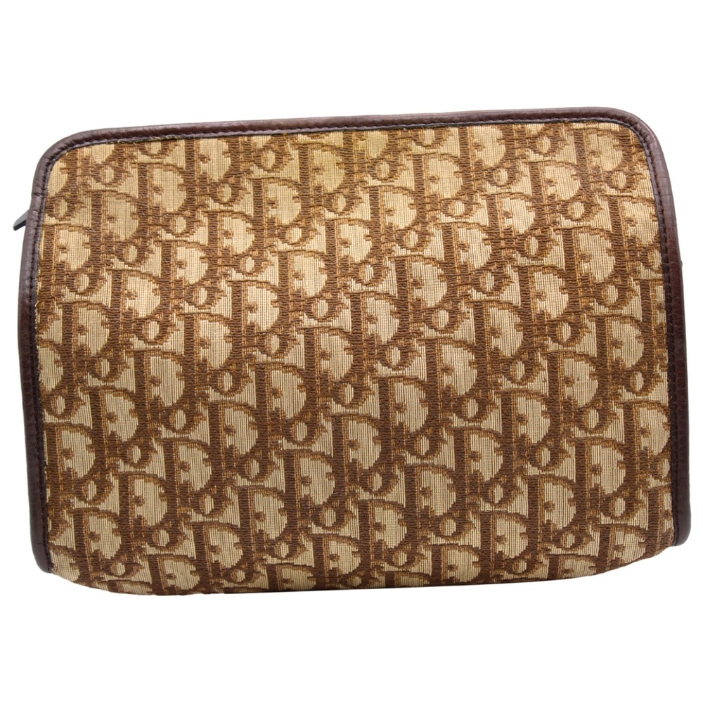 Authentic Christian Dior pouch clutch bag trotter